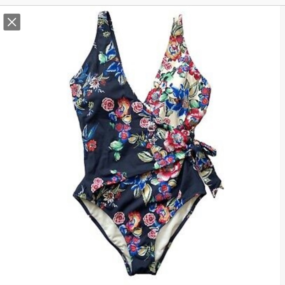 Johnny Was Maya One Piece Bathing Suit S NEW